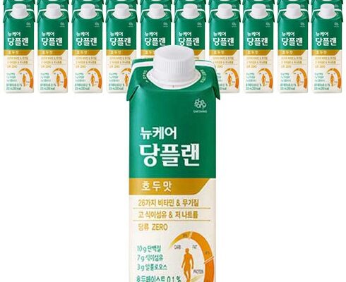 가성비최고 뉴케어 당플랜 프로 호두맛 144팩   한입영양 안심바 2팩 (10g2팩 베스트8