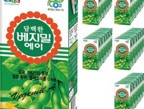 가성비최고 담백한 베지밀A 검은콩두유 190ml x 80팩 베스트상품