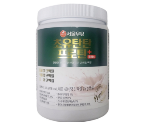 가성비최고 초유탄탄 프로틴 플러스 240g x 10통  전용 텀블러 1개 추천상품